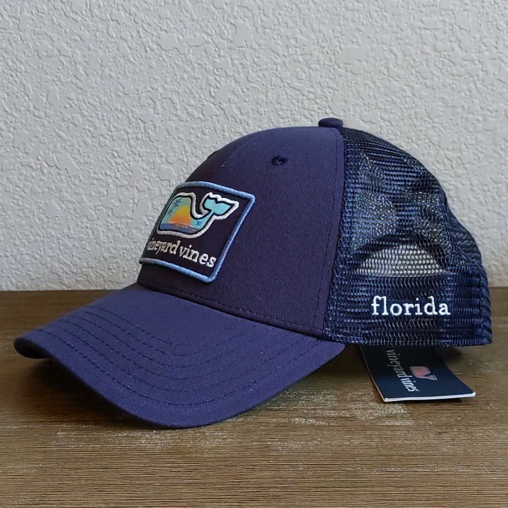 NWT FL Vineyard Vines trucker hat - Picture 4 of 4